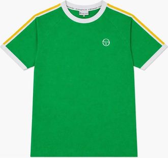 Sergio Tacchini Mens Sergio Tacchini Pino Ringer T-Shirt Fern Green/White - Size: 38