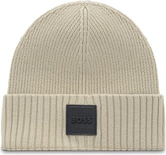 HUGO BOSS Accessories, male, Beige, ONE SIZE, Flavio Beige Hats for Men