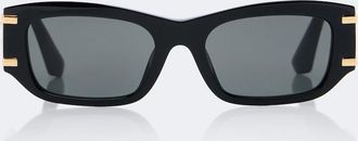 Dolce & Gabbana DG Griffe rectangular sunglasses