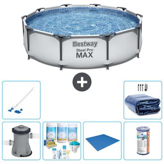 Bestway Piscina Bestway Steel Pro Max Redonda - 305x76 Cm - 8-piezas S21676