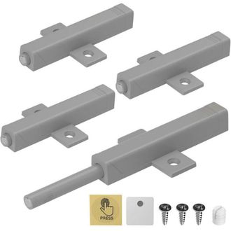 OEM Pestillos Magn&eacute;ticos Para Puertas De Armario, Juego De 4, Potentes Pestillos Magn&eacute;ticos De 48 N, Amortiguador De Apertura Para Puertas De Armario Pesa