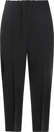 Issey Miyake Pantaloni affusolati con pieghe - Nero