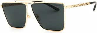 Versace Dark Grey Browline Mens Sunglasses VE2266 100287 64