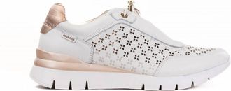Pikolinos Womens Cantabria Lace And Zip Trainer Sneakers In Nata