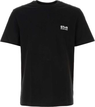 Golden Goose Deluxe Brand Black Cotton T Shirt