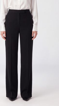 P.A.R.O.S.H. P. A.R. O.S. H. Pantaloni palazzo sartoriali a vita alta in cady