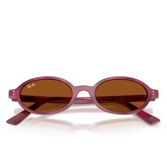 Ray-Ban Rb 4472 Khal Zonnebrillen - Dames - Zonnebrillen - Bruin - 48 MM - Accessoires