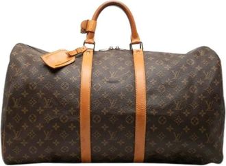 Louis Vuitton Pre-owned Keepall 55 - - Pre-owned - Donna - Marrone - ONE SIZE