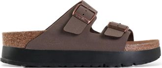 Birkenstock Arizona PAP Flex Smalle Pasvorm - Dames - Sandalen - Bruin - 41 EU - Schoenen