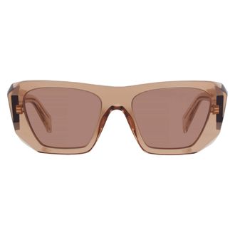 Prada Brown Cat Eye Ladies Sunglasses PR B18S 28E90Q 53