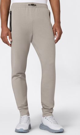 Champion Jogginghose CHAMPION C-TECH Slim Fit Interlock Cuffed Pants, Herren, Gr. XXL, N-Gr, mdg, Obermaterial: 69% Polyester, 26% Baumwolle, 5% Elasthan, Hose