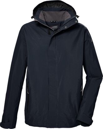 Killtec Funktionsjacke KILLTEC KOS 87 MN JCKT, Herren, Gr. 4XL, blau (navy), Obermaterial: 100% Polyester;Futter: 100% Polyester, Jacken Funktionsjacke, Wasse