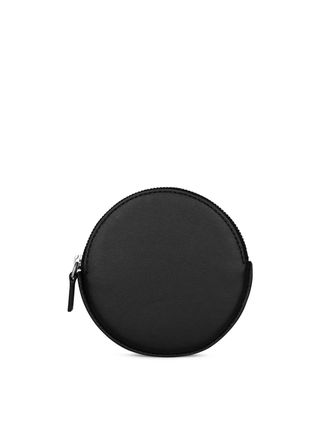 Jacquemus Mens Le Pitchou Round Coin Purse Black Accessories > Wallets