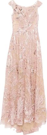 Saiid Kobeisy Embroidered Long Dress