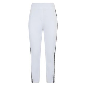 Moorer Dames, Broeken, Wit, Maat: XS Zijde