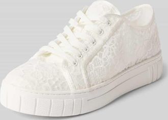 Marco Tozzi Marco Tozzi Sneaker mit Spitze und leicht profilierter Sohle in Weiss, Gr&ouml;&szlig;e 40