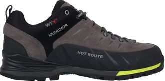 Karrimor Men Hot Route Mens Walking Shoes Charcoal/Lime 8 (42)