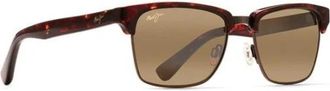 Maui Jim Habana Zonnebril - Heren - Zonnebrillen - Bruin - 54 MM - Accessoires