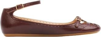 Chlo&eacute; Misty ballerina - Dames - Ballerinas - Rood - 37 EU - Leer - Schoenen