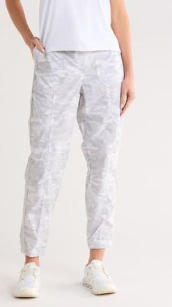 DKNY Drawcord Waist Cotton Cargo Joggers in Camo Vapor at Nordstrom Rack, Size X-Large