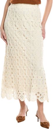 Vince Camuto Crochet Maxi Skirt