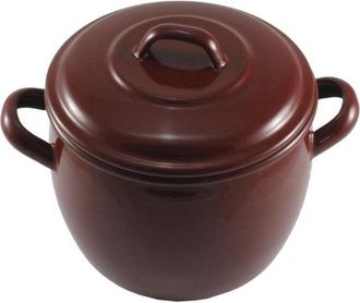 Wurko Olla Abombada La Estrella 34 Cm. Teja 160834