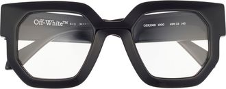 Off-white 49mm Square Reading Glasses in Black at Nordstrom Rack