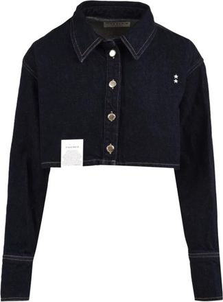 Icon Denim Los Angeles Amber Shirt - Dames - Spijkerjassen - Blauw - M - Katoen - Jassen
