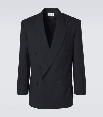 The Row Mazzy double-breasted wool blazer