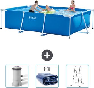 Intex Piscina Con Estructura Rectangular - 300x200x75 Cm - 6-piezas Scb83