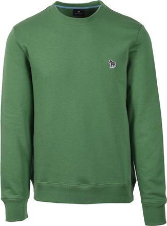 Paul Smith Mens REG FIT SWEATSHIRT GREEN Cotton - Size X-Large