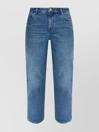 Michael Kors denim cropped trousers
