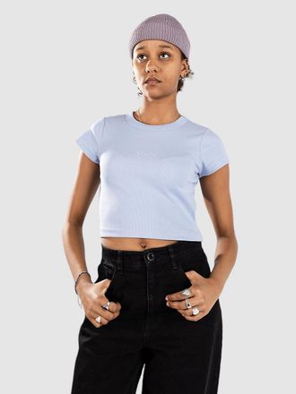 Element Lowcase Crop T-Shirt blauw
