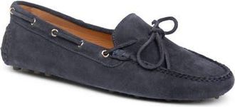 Patricia Green Henley Boat Shoe in Navy Suede at Nordstrom, Size 7.5