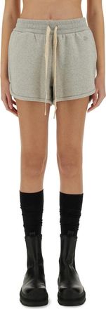 Jil Sander Cotton Terry Bermudas - Gray