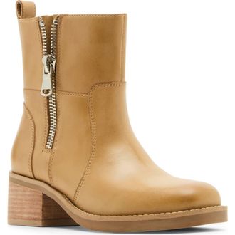 Blondo Carmine Waterproof Bootie in Peanut Leather at Nordstrom Rack, Size 8.5
