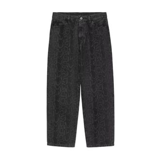 Carhartt Work in Progress Carhartt Wip, Loose-fit Jeans, male, Multicolor, Size: W31 Snake Landon Pant