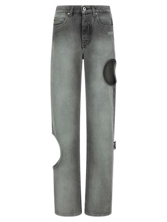 Off-white Womens Spray New Meteor Jeans