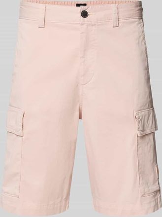 Boss Orange by Hugo Boss BOSS Orange Relaxed Fit Cargoshorts aus Baumwoll-Mix Modell SISLA in Rosa, Gr&ouml;&szlig;e 30