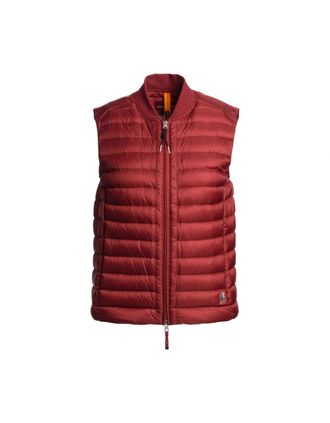 Parajumpers Womens Parajumpers Rosanna Dark Carmine Red Down Gilet - Size: 10/8