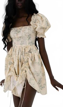 Selkie Romantic Mini Dress In Villa