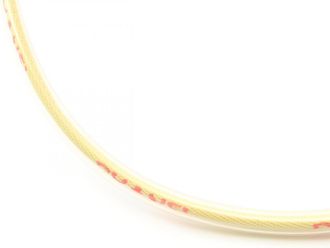 Chanel Clear yellow Cotton Vinyl Necklace (Pre-Owned)