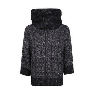 D.exterior Su&eacute;ter Caffe - Knitwear - Mujer - Negro - M