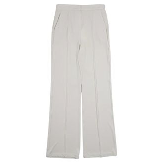 Max Mara Wide Trousers, female, White, Size: S Dina Wide Trousers