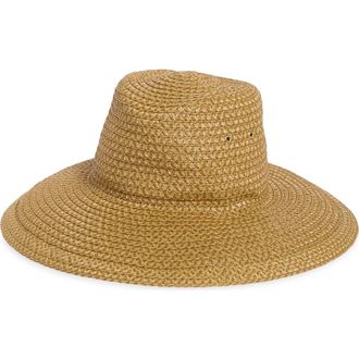 Eric Javits Camp Jav Straw Hat in Natural at Nordstrom Rack