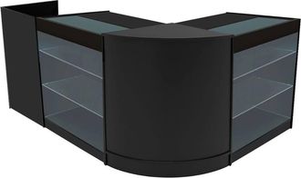 MonsterShop Aries LED Shop Counter Set CM60, TB60 & 2 x K900 - Black