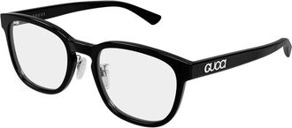 Gucci Demo Square Unisex Eyeglasses GG2139OK 001 53