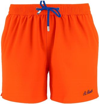 MC2 Saint Barth Comfort Boxer - Heren - Strandmode - Oranje - M - Polyester - Badmode