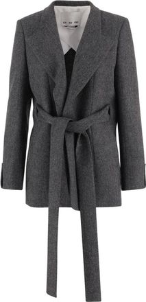 SA SU PHI Mujer, Chaquetas, Gris, Talla: L