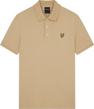 Lyle & Scott Poloshirt mit Logostickerei auf der Brust